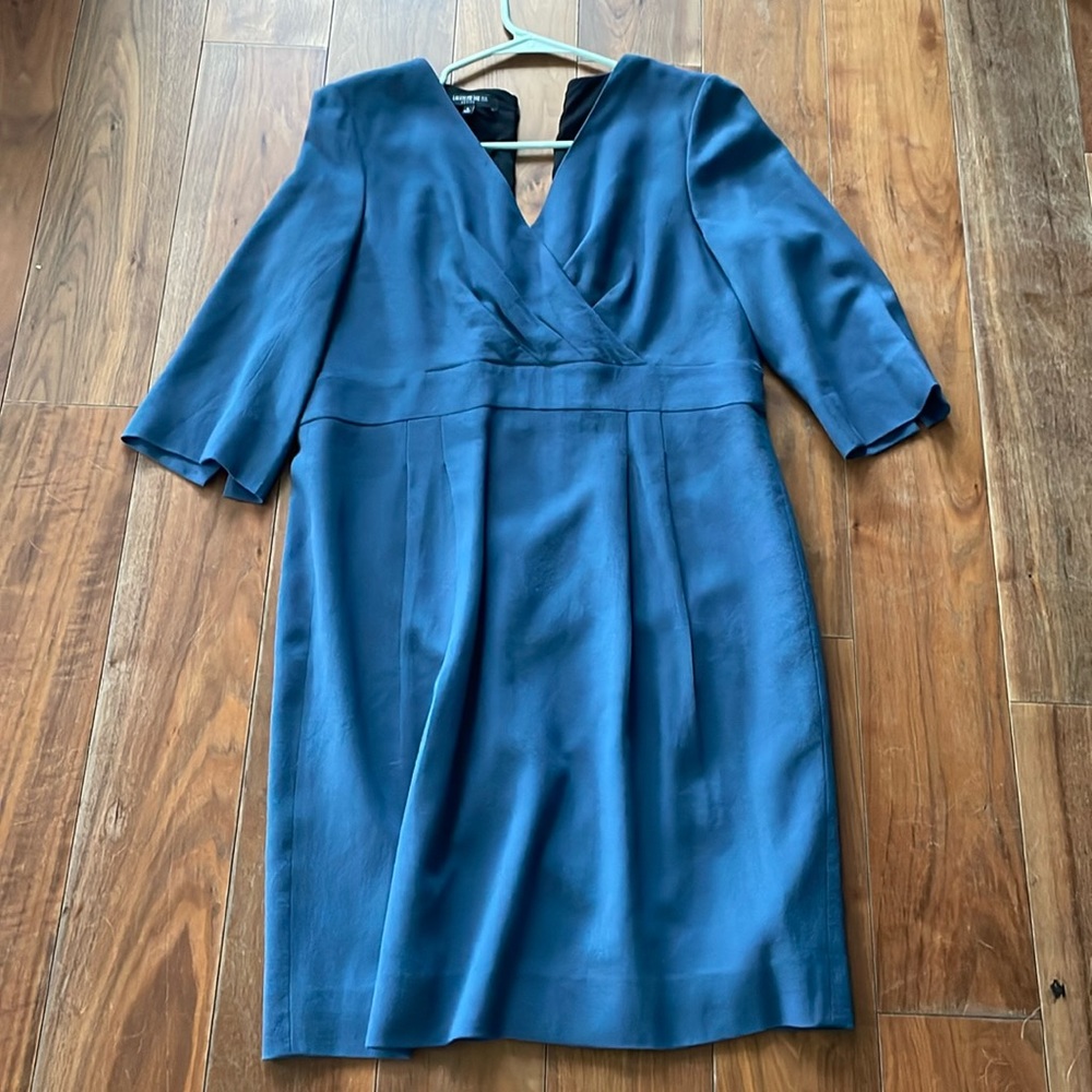 Lafayette 148 Blue Dress